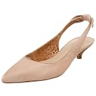 AK Anne Klein Women's Pipa2 Kitten Heel Slingback With Bow