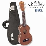 Lanikai LU-21 Soprano Ukulele with TKL Gig Bag