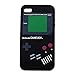 Iphone 4S 4 Nintendo Game Boy Silicone Case BLACK Color HIGH QUALITY GUARANTEE and Super Realistic Look