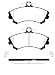 Produkt-Bild: AUTEK Bremsbel&auml;ge vorn VOLVO V40 1.8 1.6 2.0 S40 1.8 1.6 2.0 MITSUBISHI COLT 1.1 1.5DI-D 1.5CZT 1.3 SPACE 1.616V 1.316V 1.9DI-D 1.8GDI CARISMA 1.8 1.816V 1.9TD 1.816VGDI 1.6