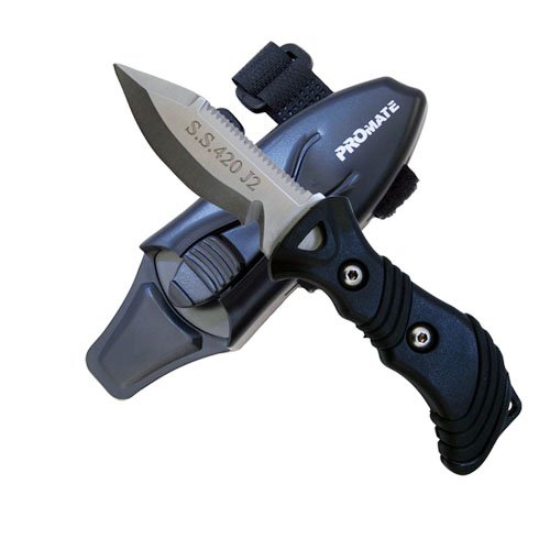 *!!Cheap Scuba Diving Snorkeling Sharp Tip Stainless Steel Knife (3