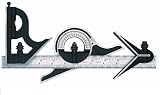 Starrett 9-24-4R 24-Inch Combination Set with Cast Iron Head