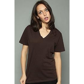 Buy Alternative Apparel The Versailles V-Neck Tee in Raisin,T-shirts for Women by Alternative