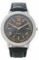 Reflex - 106028JP - Montre Homme - Quartz analogique - Bracelet Noir effet Crocodile