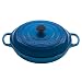 Le Creuset Signature Enameled Cast-Iron 3-1/2-Quart Round Braiser, Marseille