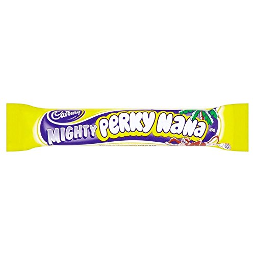 Cadbury Mighty Perky Nana Chocolate Bar (45g) Cadbury Mighty Perky Nana Chocolate Bar (45g)