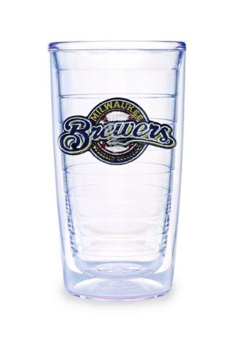 Tervis Tumbler Milwaukee Brewers16-Ounce Double Wall Insulated Tumbler, Set of 4