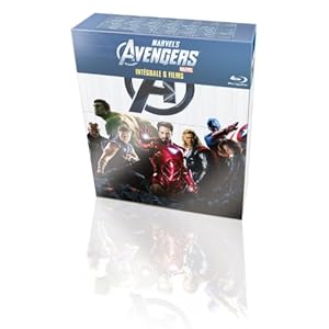 Intégrale Marvel : Avengers + Iron Man + Iron Man 2 + L'incroyable Hulk + Thor + Captain