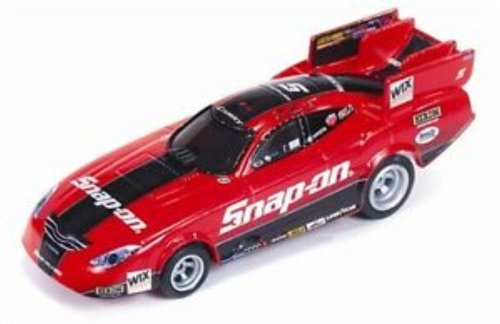 Auto World 252 Snap On Cruz Pedregon NHRA Funny Car Red 4 Gear HO Slot Car
