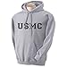 zerogravitee USMC Athletic Marines Hooded Sweatshirt in Gray
