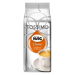 Tassimo Kaffee Hag Crema entkoffeiniert, 5er Pack (40 Portionen)