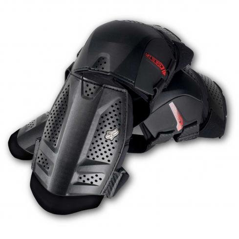 Fox leg protector Launch Shorty Knee Guard black