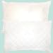 Perfect Fit Classic Diamond Quilted Velour Bed Pillow