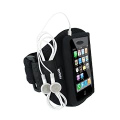 igadgitz wasserabweisend Neopren Armband in Schwarz f�r Sport Jogging und Fitnessstudio mit Tasche/Etui/Case f�r Apple iPhone 3G & 3GS 8gb 16gb & 32gb