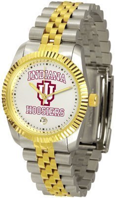 Indiana Hoosiers Suntime Mens Executive Watch - NCAA College Athletics Indiana Hoosiers Suntime Mens Executive Watch - NCAA College Athletics