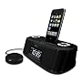 iLuv iMM153BLK Dual Alarm Clock with Bed Shaker for your iPod - Black