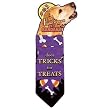 Tricks for Treats Halloween Dog Bandana Large