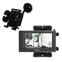 Flexible Car Windshield Holder for the Sony NV-U94T - Gomadic Brand