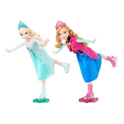 Disney Frozen Anna And Elsa Ice Skating Dolls Bundle Desertcart