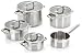 Küche & Haushalt : Tefal C877S2 Topf-Set Inox 5-teilig, Edelstahl, Induktion
