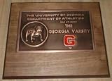 Varsity Letterman Sports Plaque, Customize with Your Name (Any Sport)