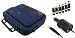 rooCase 2n1 Combo - Acer Aspire One AOD250-1165 10.1-Inch Netbook Carrying Bag Case and 12v Car Charger - Dark Blue / Black Classic Series