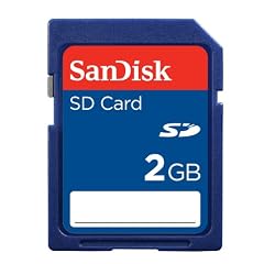 SanDiskSD 2GB Class 2 Speicherkarte