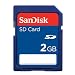 SanDisk  2GB SD Flash Memory Card SDSDB-002G-B35,Black