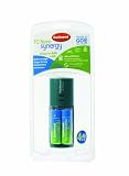H&auml;hnel TC Novo Synergy &Uuml;bernacht-Steckerladeger&auml;t inkl. 4 x vorgeladenen Synergy AA Mignon mit 1,25V / 2100mA