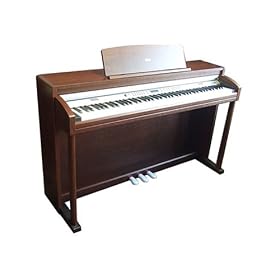 KORG C520-DC Concert Piano, Dark Cherry Finish, 88 Keys, 40 Sounds, RH3 Action, Model# C520DC