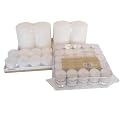 Unscented Candles Assortment - White