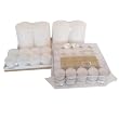 Unscented Candles Assortment - White