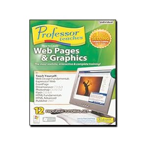 Professor Teaches How To Create Web Pages, Graphics and Windows V6.0 by Individual Software