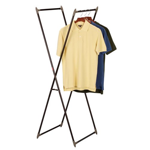 Portable Garment Clothes Drying Rack in Antique Bronze by Whitney Design