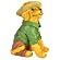 Garden Lab Dog Statue