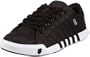K-Swiss NEWPORT 02160-009-M, Herren, Sneaker, Schwarz  (black/white), EU 40  (UK 6,5)
