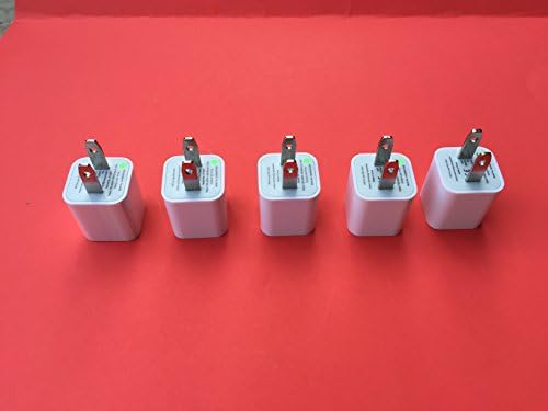 USB Power Plug FIVE-PACK (FOR ALL USB CHARGER CABLES)