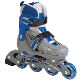 SFR Cyclone Blue/Grey Kids Adjustable Inline Skate