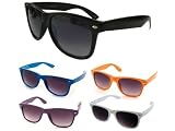 WAYFARER Sonnenbrille Nerdbrille Atzenbrille Hornbrille - Wähle dein Wunschmodell aus über 20 Varianten und Farben!