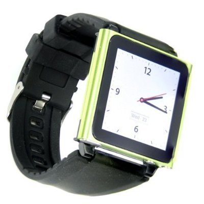 Snugg iPod Nano Watch Band - Quality Watch Strap for Nano 6G (Clip on)