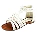 Girl's Cute Toe Strap Spring/Summer Sandals- Velcro & zipper style Easy Slip