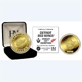 Detroit Red Wings 2008 Stanley Cup Champions 24KT Gold Coin from The Highland Mint