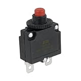 uxcell 回路遮断器　TS01-Aモデル　過負荷保護　エアコンプレッサー　空気圧縮機　ブラック