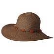 Hailey Jeans Co Womens 4-inch Flat Brim Paper Braid Sun Hat