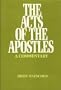 Acts of the Apostles: A Commentary