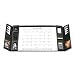 AAGSKLH0100 - Leather Desk Pad Calendar w/Organizer Side Panels