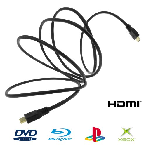 95PRO 10Ft HDMI Cable 24K Gold - PVC Jacket - Support 1080p, Audio Return and Ethernet 3D