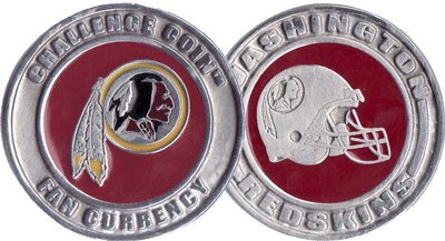 NFL Washington Redskins Challenge Coin Poker Card Cover