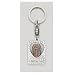 Key Chain - Our Lady of Guadalupe - Heart Shaped - MADE IN ITALY