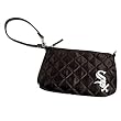 MLB Chicago White Sox Quilted Wristlet, Black